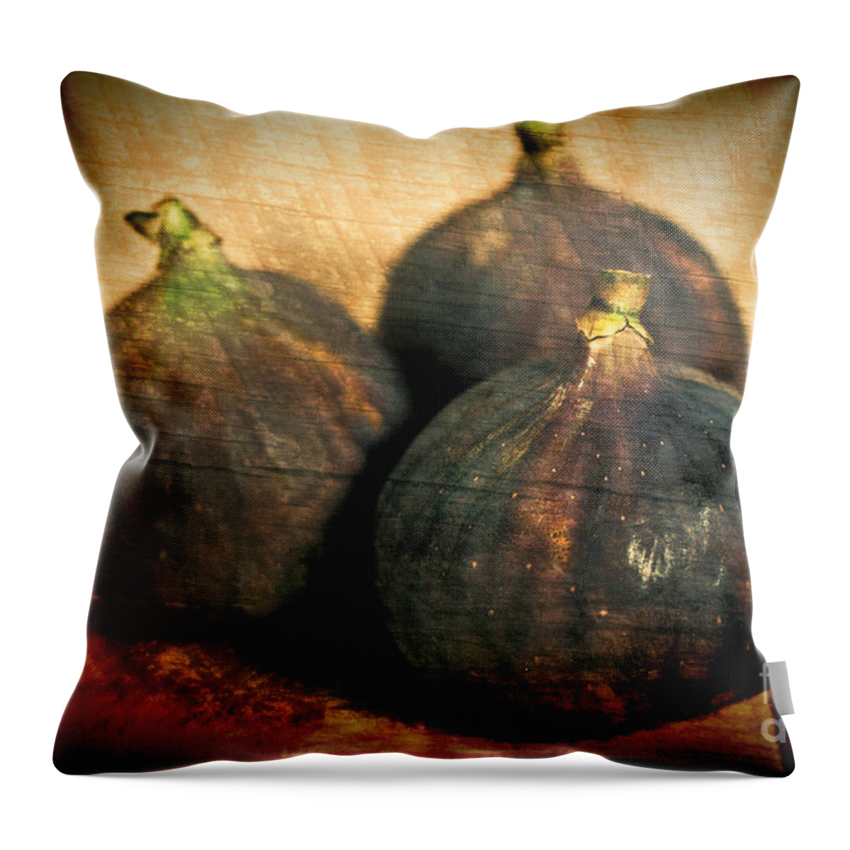 Three Figs Throw Pillow featuring the photograph The Three Amigos by Steve Purnell