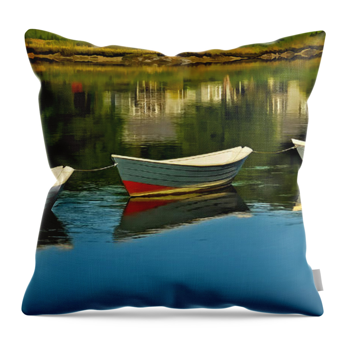 Dory Throw Pillow featuring the photograph The Trio by Liz Mackney