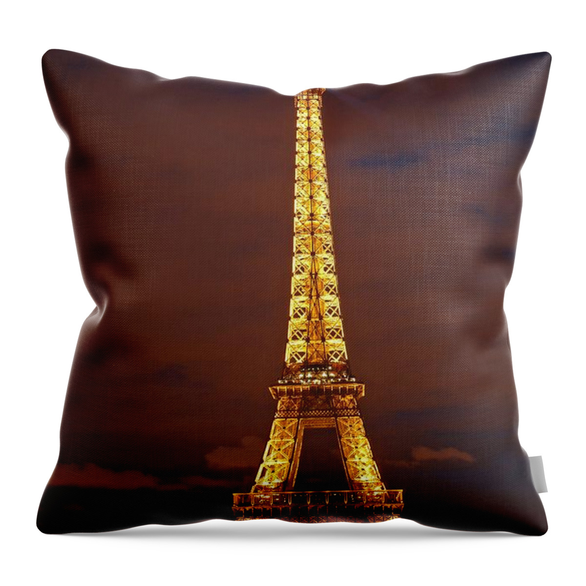 The Watchtower Throw Pillow featuring the photograph The Watchtower by George Buxbaum