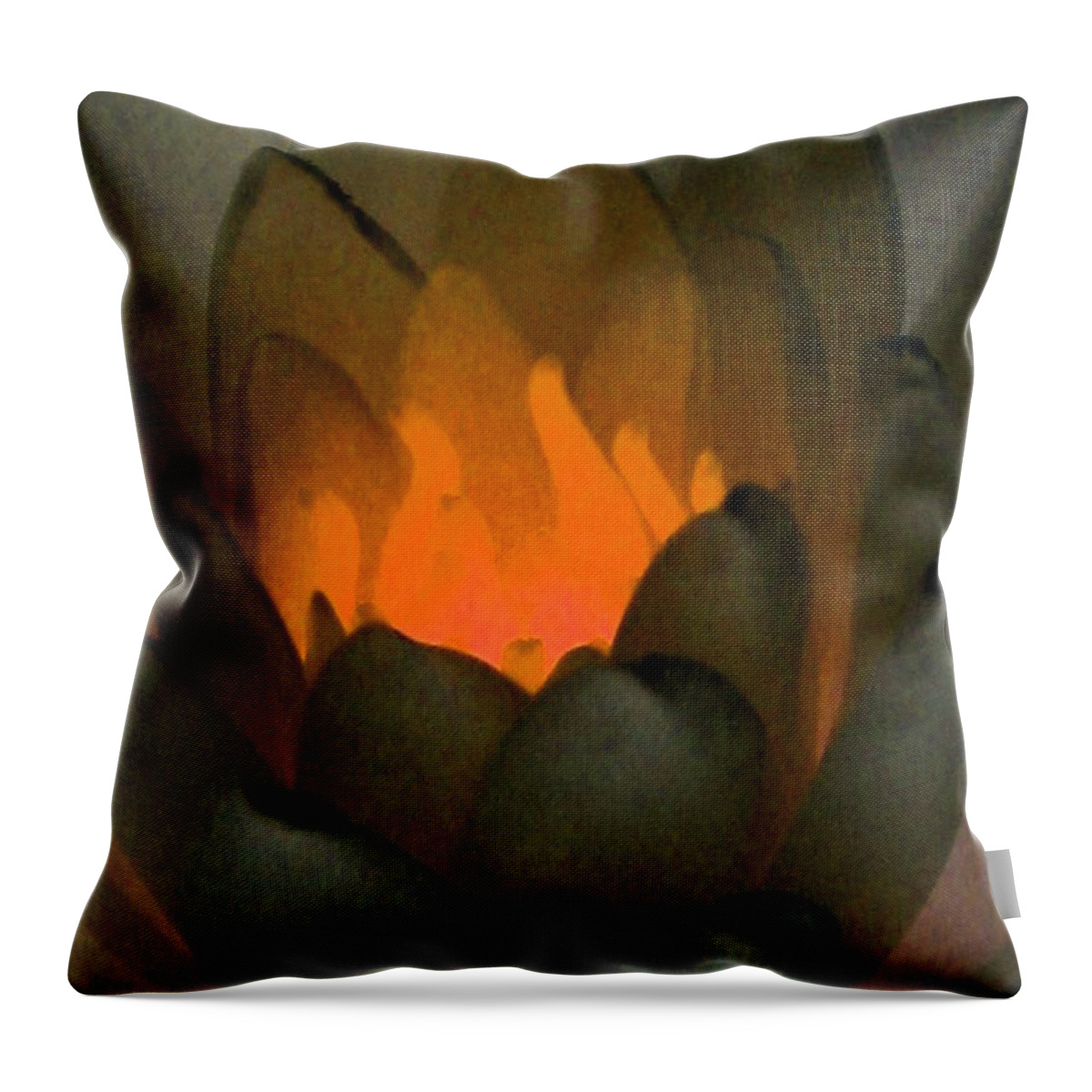 Water Lilies Throw Pillow featuring the photograph The Water Lilies Collection - PhotoPower 1043 by Pamela Critchlow