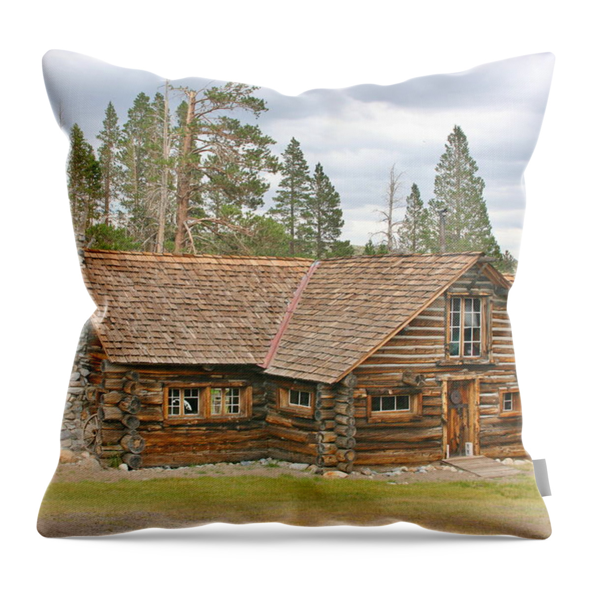 Sky Throw Pillow featuring the photograph The Way It Was by Marilyn Diaz