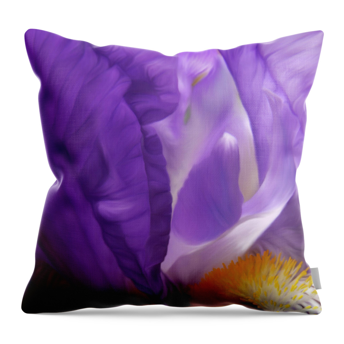 Thumbelina Dreaming Throw Pillow featuring the photograph Thumbelina Dreaming by Barbara St Jean