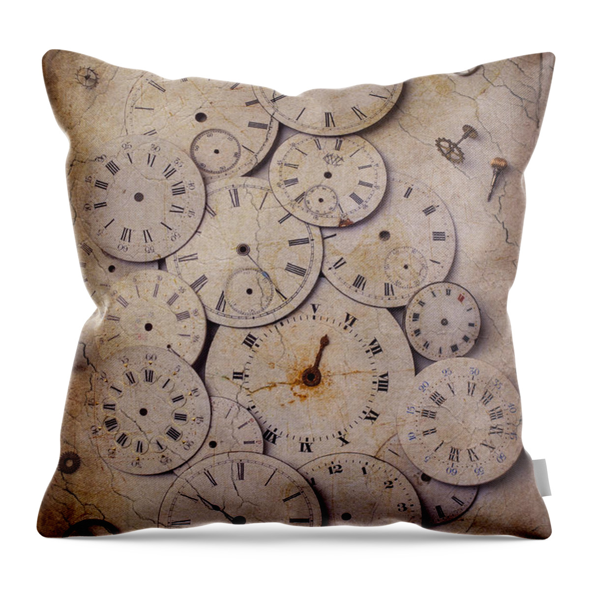 Time Throw Pillow featuring the photograph Time Forgotten by Garry Gay