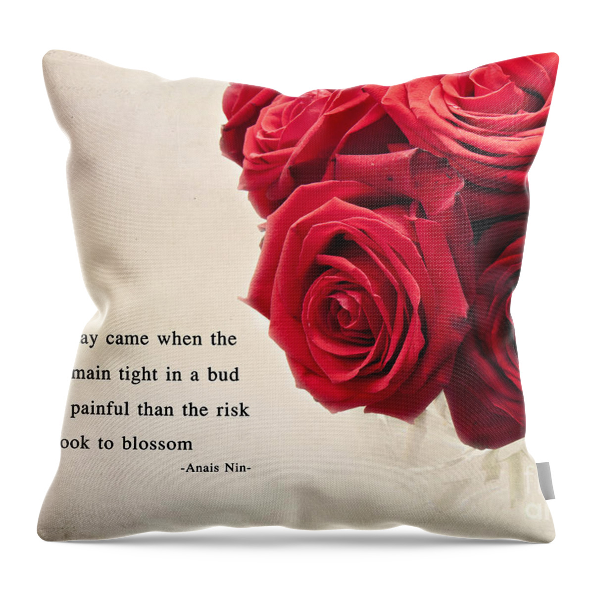 Flowers Throw Pillow featuring the photograph Time to Blossom by Pam Holdsworth