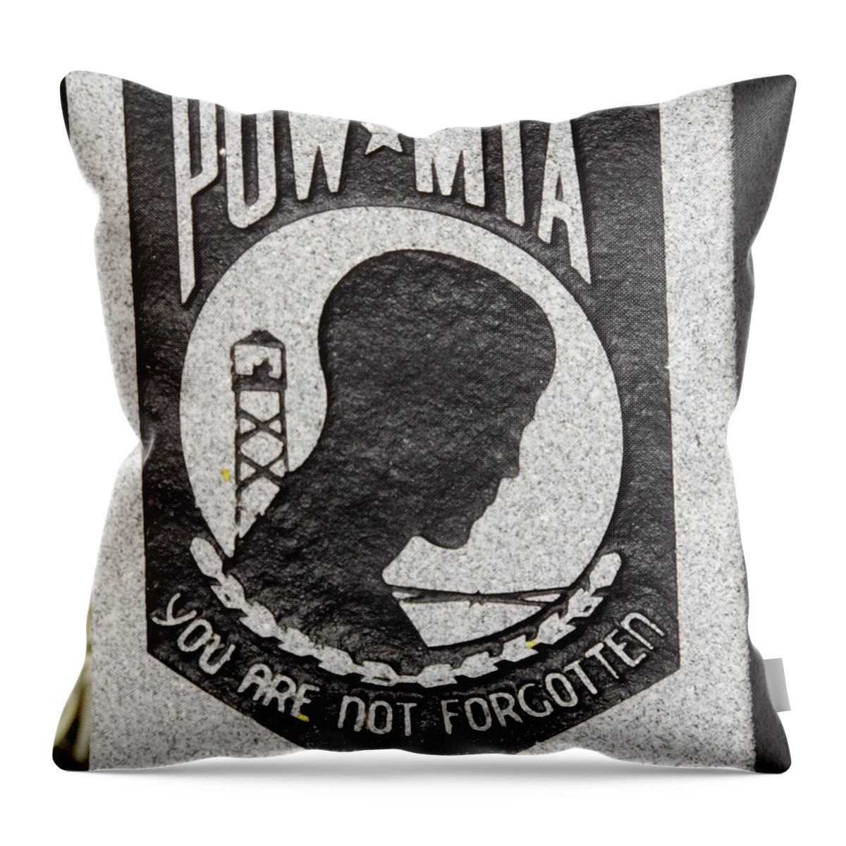 War Throw Pillow featuring the photograph To our Heros by Aaron Martens