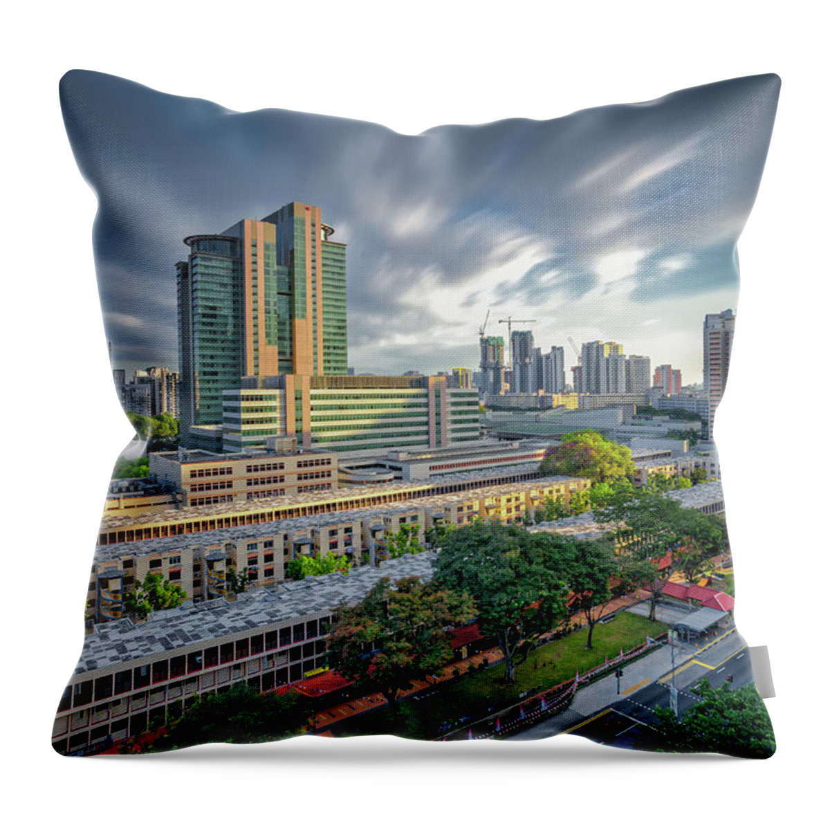 Outdoors Throw Pillow featuring the photograph Tpy In Colors by Azrin Az
