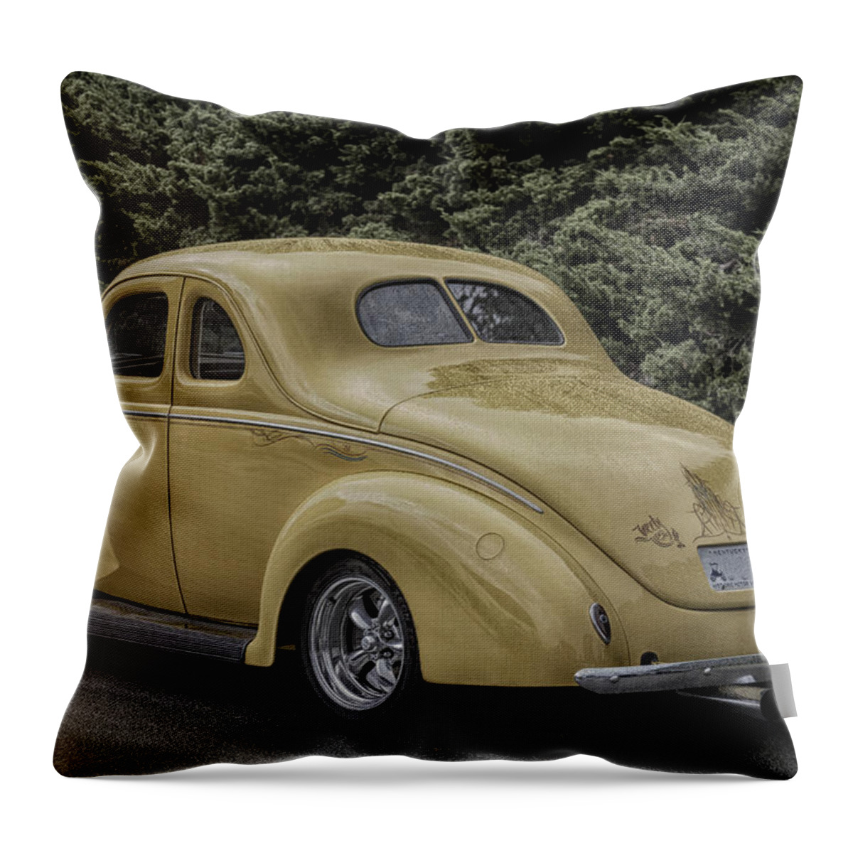 American Throw Pillow featuring the photograph Tweety Two by Jack R Perry