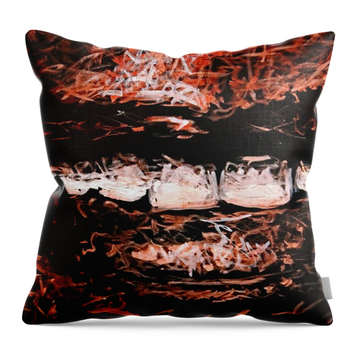 Happy Throw Pillow featuring the photograph Unknown Smile by William Rockwell
