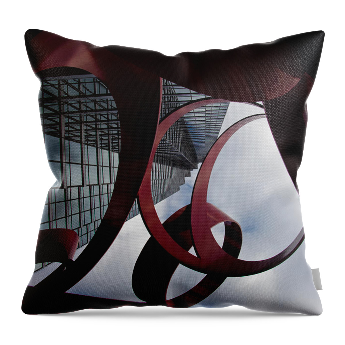 Architecture Throw Pillow featuring the photograph Up II by Mark Alder