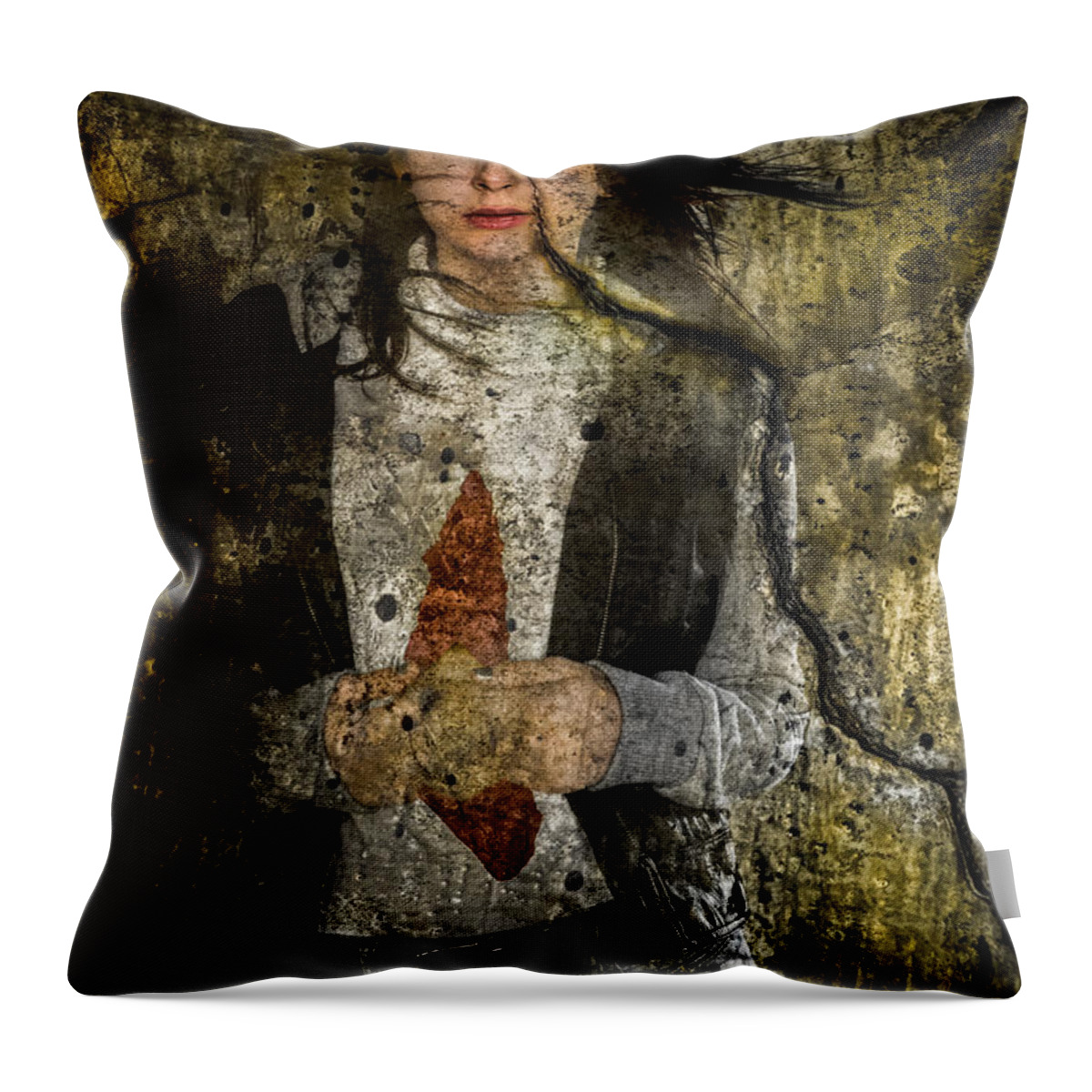 Kayla Throw Pillow featuring the photograph Urban Decay 4 by Michael Arend