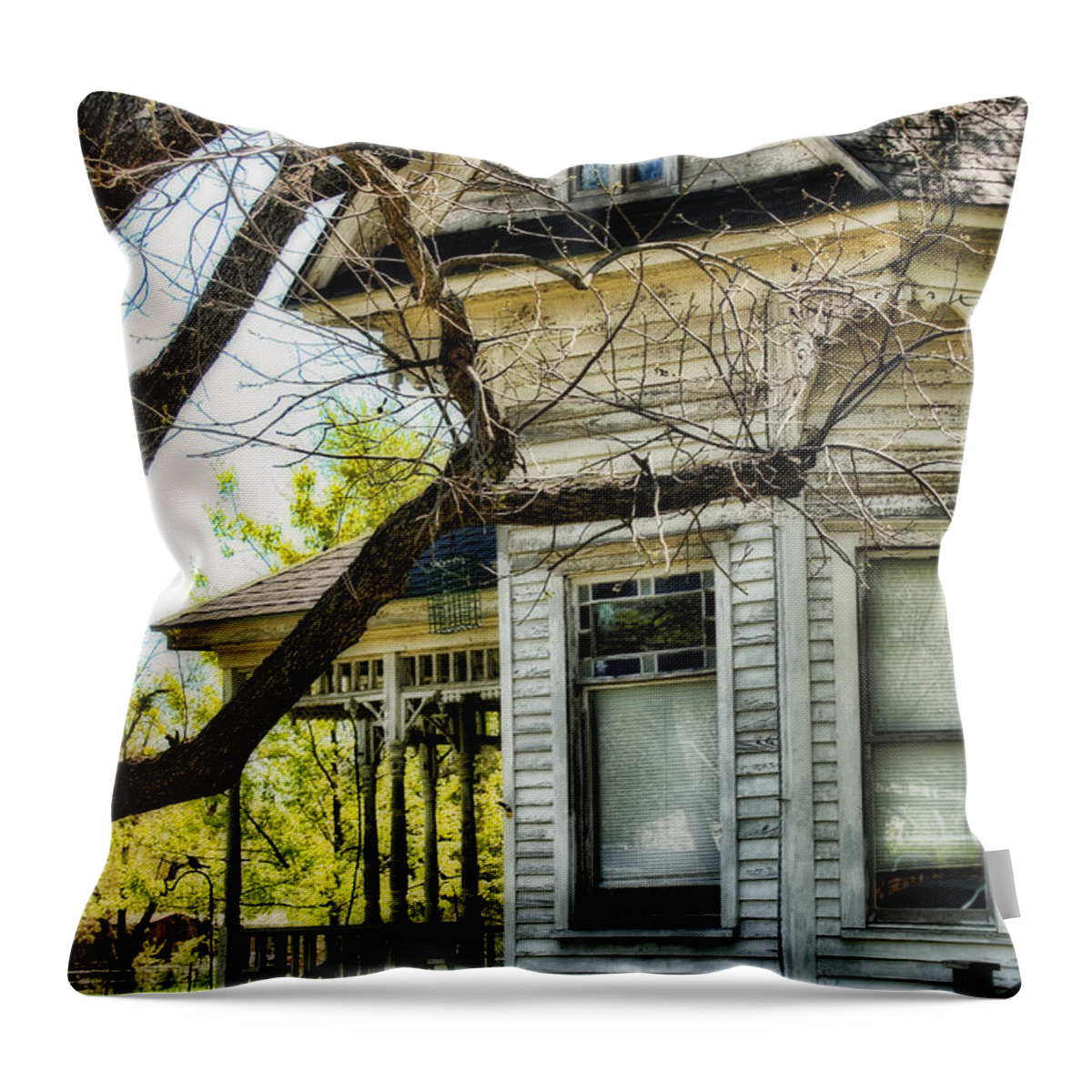 House Throw Pillow featuring the photograph Victorian Style by Joan Bertucci