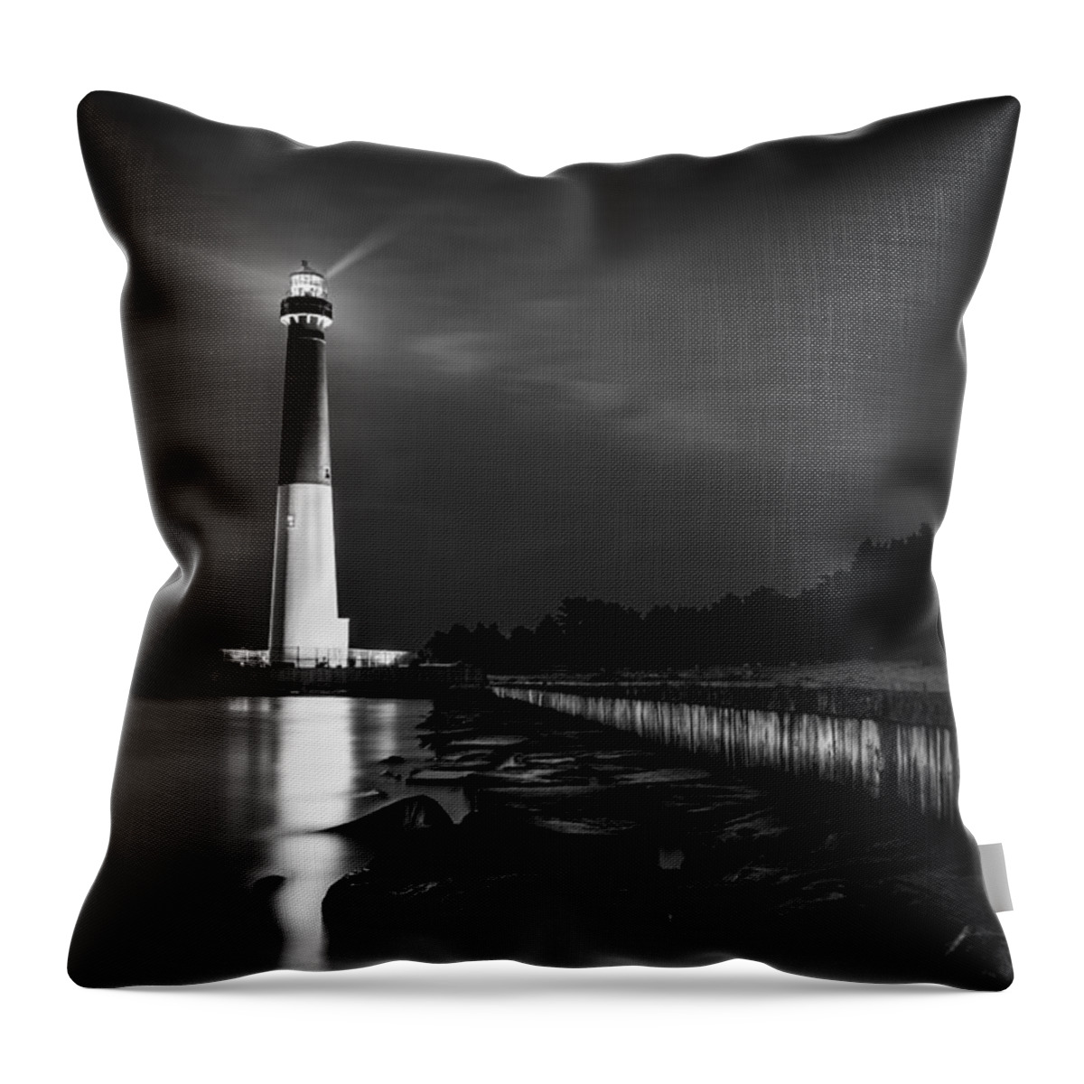 America Throw Pillow featuring the photograph Vision is seeing the invisible by Mihai Andritoiu