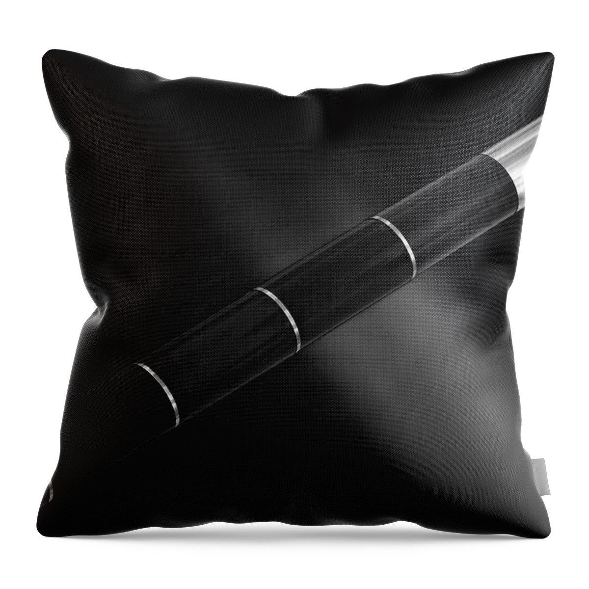 Abstract Throw Pillow featuring the photograph Wand by Ian Good