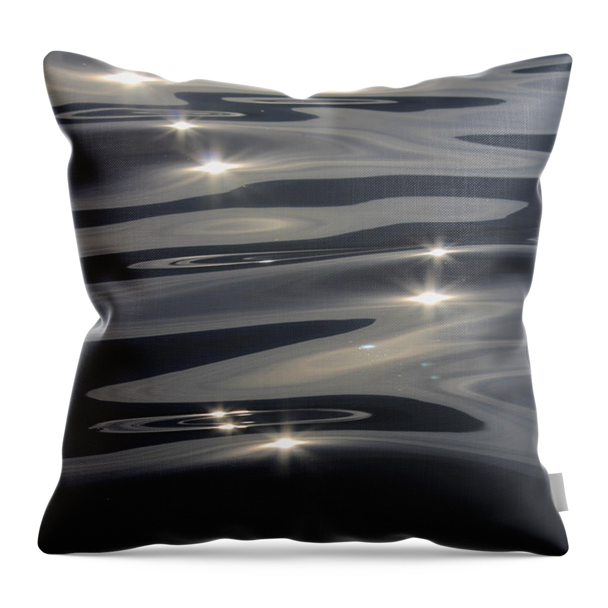 Water Throw Pillow featuring the photograph Water Magic by Cathie Douglas