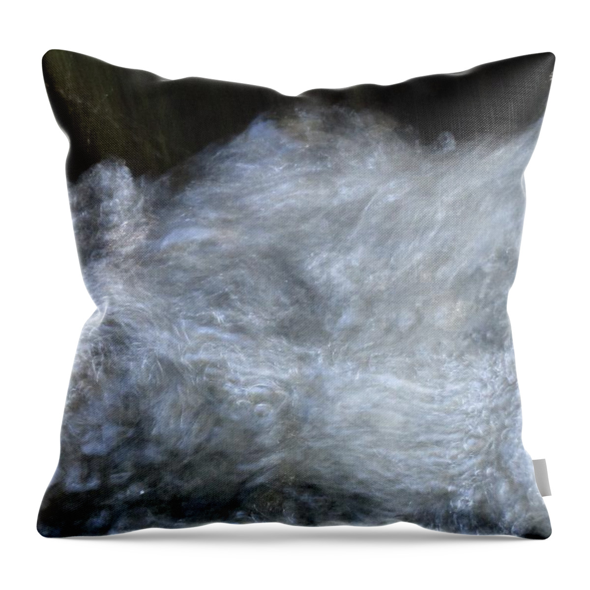 Water Throw Pillow featuring the photograph Water Rush by Ingrid Van Amsterdam