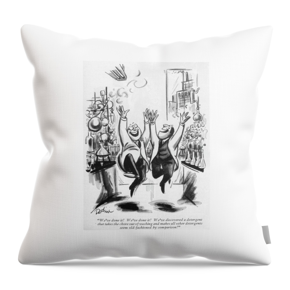 We've Done It Throw Pillow