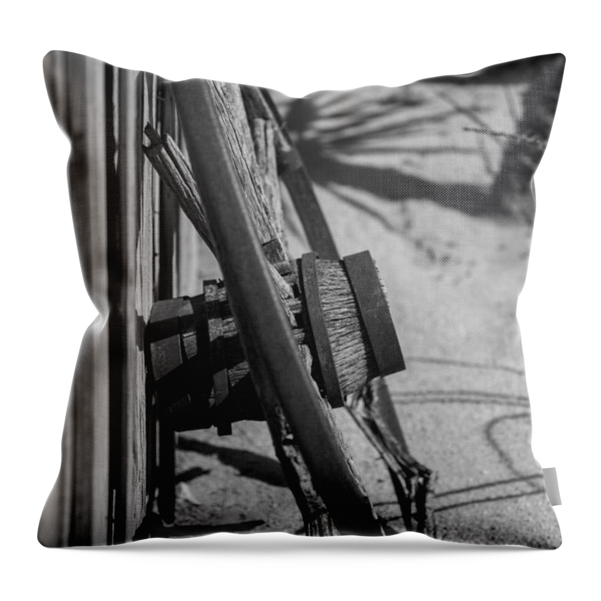 Landscape Throw Pillow featuring the photograph Wheel of Time by Amber Kresge