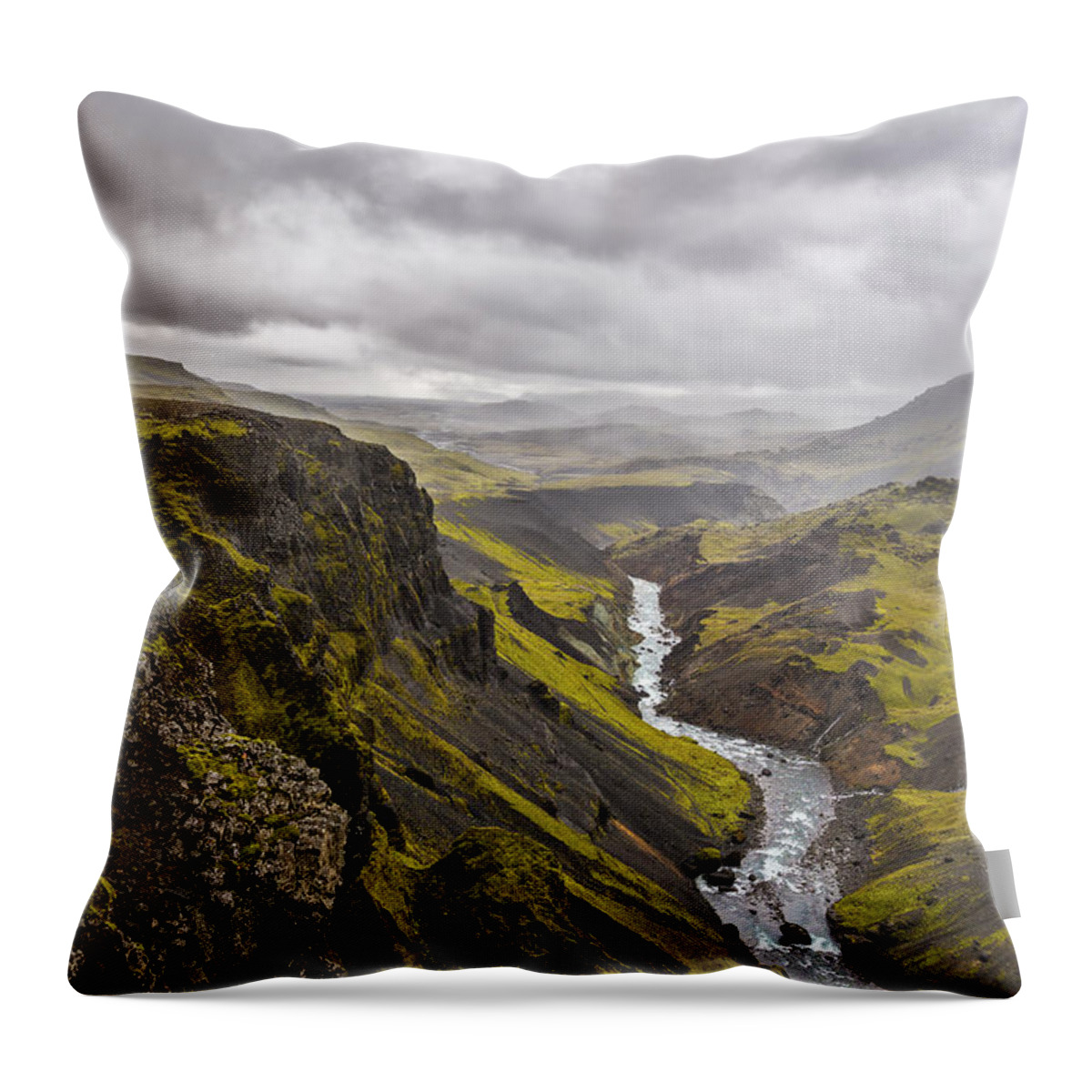 Iceland Throw Pillow featuring the photograph Where Do I Look by Jon Glaser