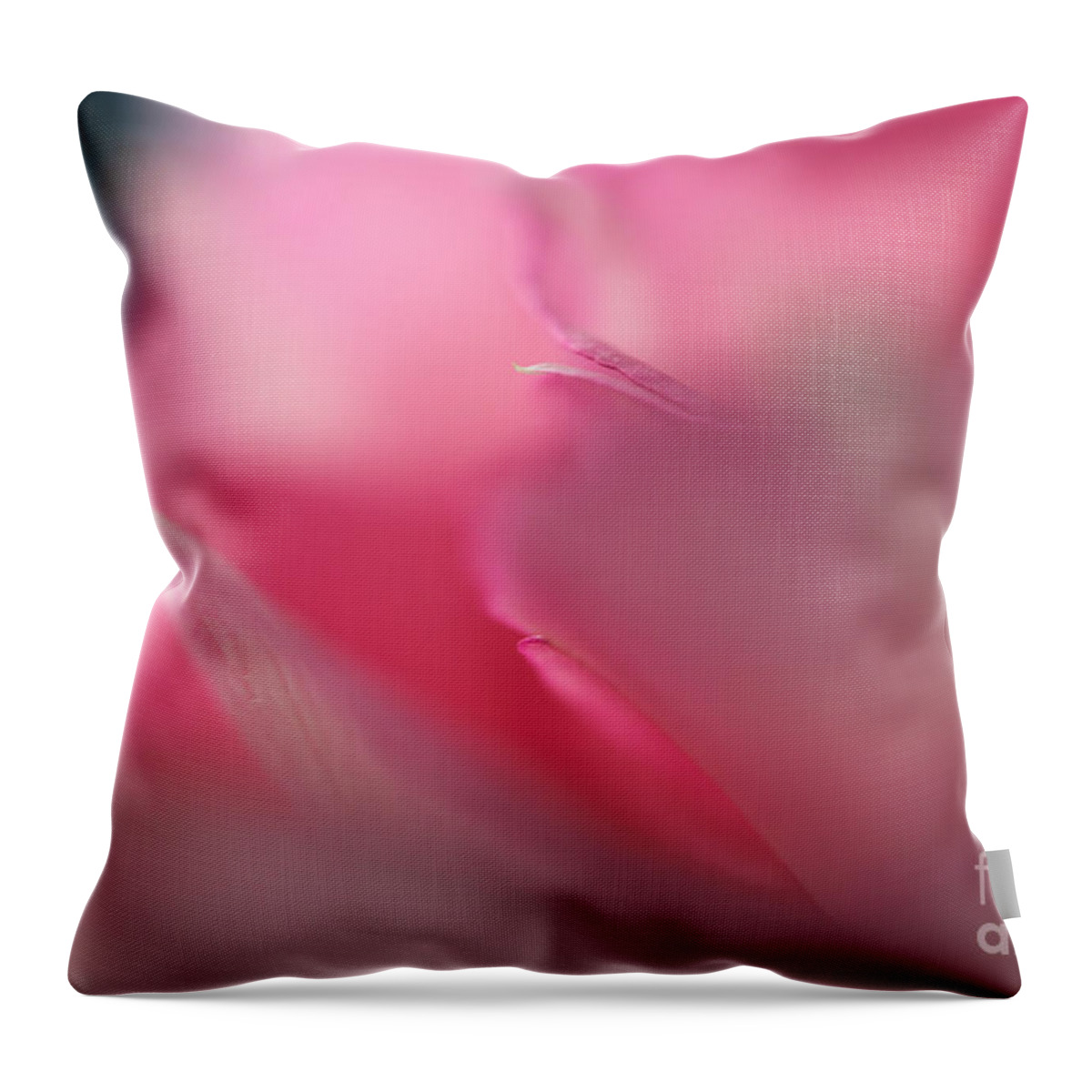 Macro Throw Pillow featuring the photograph Whispers by Stacey Zimmerman