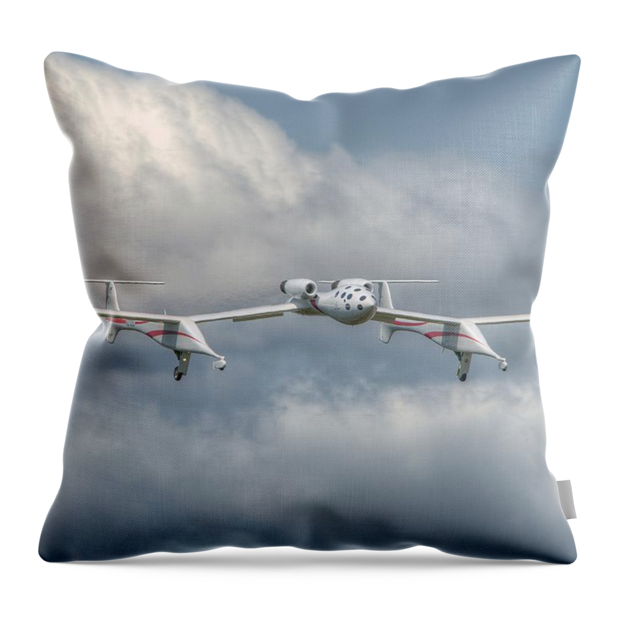 White Knight Throw Pillow featuring the photograph White Knight One by Jeff Cook