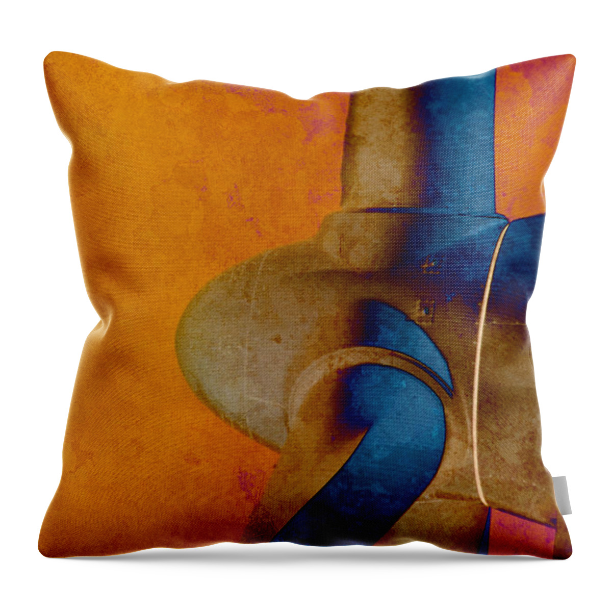 Windmill Throw Pillow featuring the photograph Windmill 7 by WB Johnston