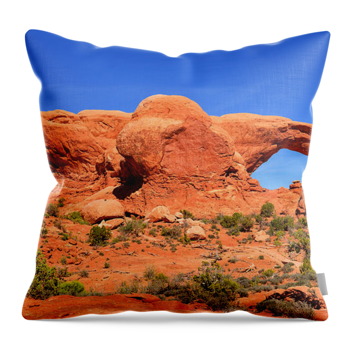 Windows Throw Pillow featuring the photograph Window Eyes by Greg Norrell
