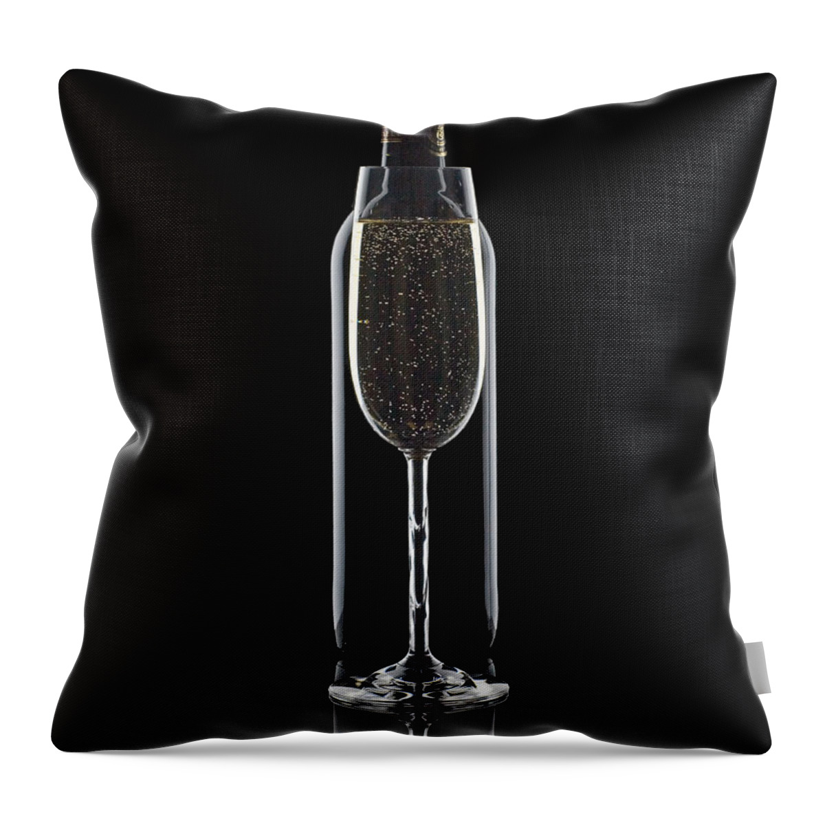 Wine Throw Pillow featuring the photograph Wine by Tom Mc Nemar