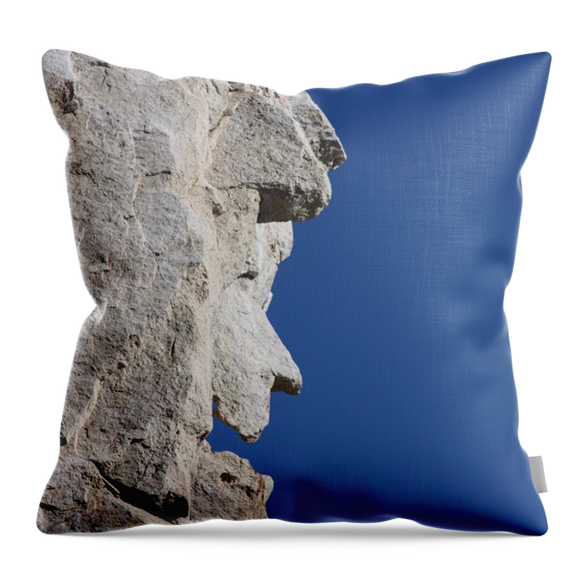 Witch Throw Pillow featuring the photograph Witch Rock by Shane Bechler