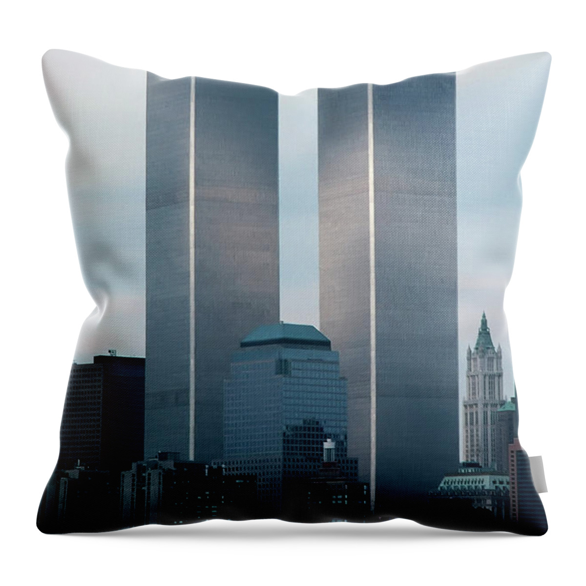 Kg Throw Pillow featuring the photograph World Trade Center by KG Thienemann