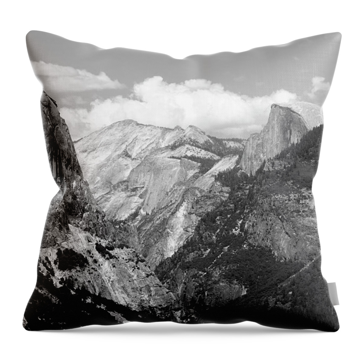 Scenics Throw Pillow featuring the photograph Yosemite National Park by Art Wager
