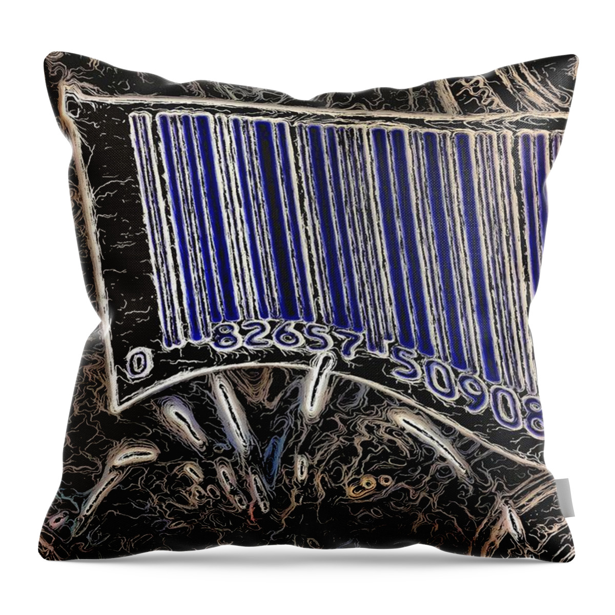Landscape Throw Pillow featuring the photograph YouPsee by Morgan Carter