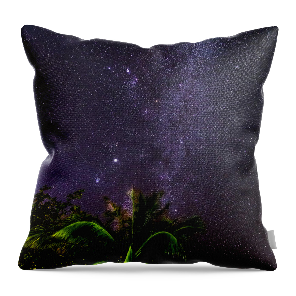 Scenics Throw Pillow featuring the photograph Youre A Star by Patrick Meier