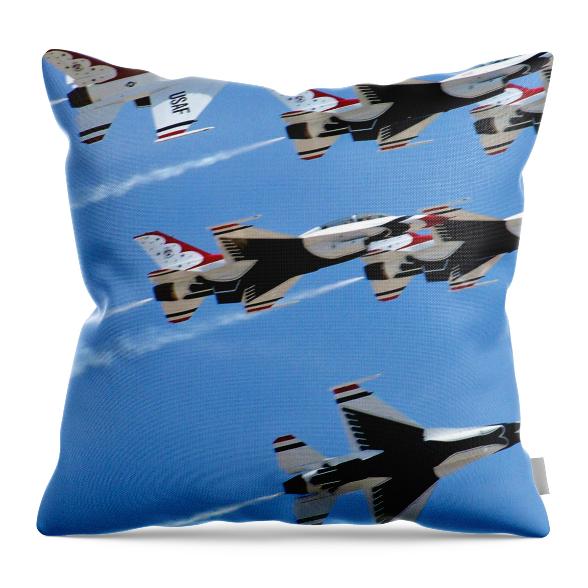 Aviation Throw Pillow featuring the photograph Zoom by Judy Wanamaker