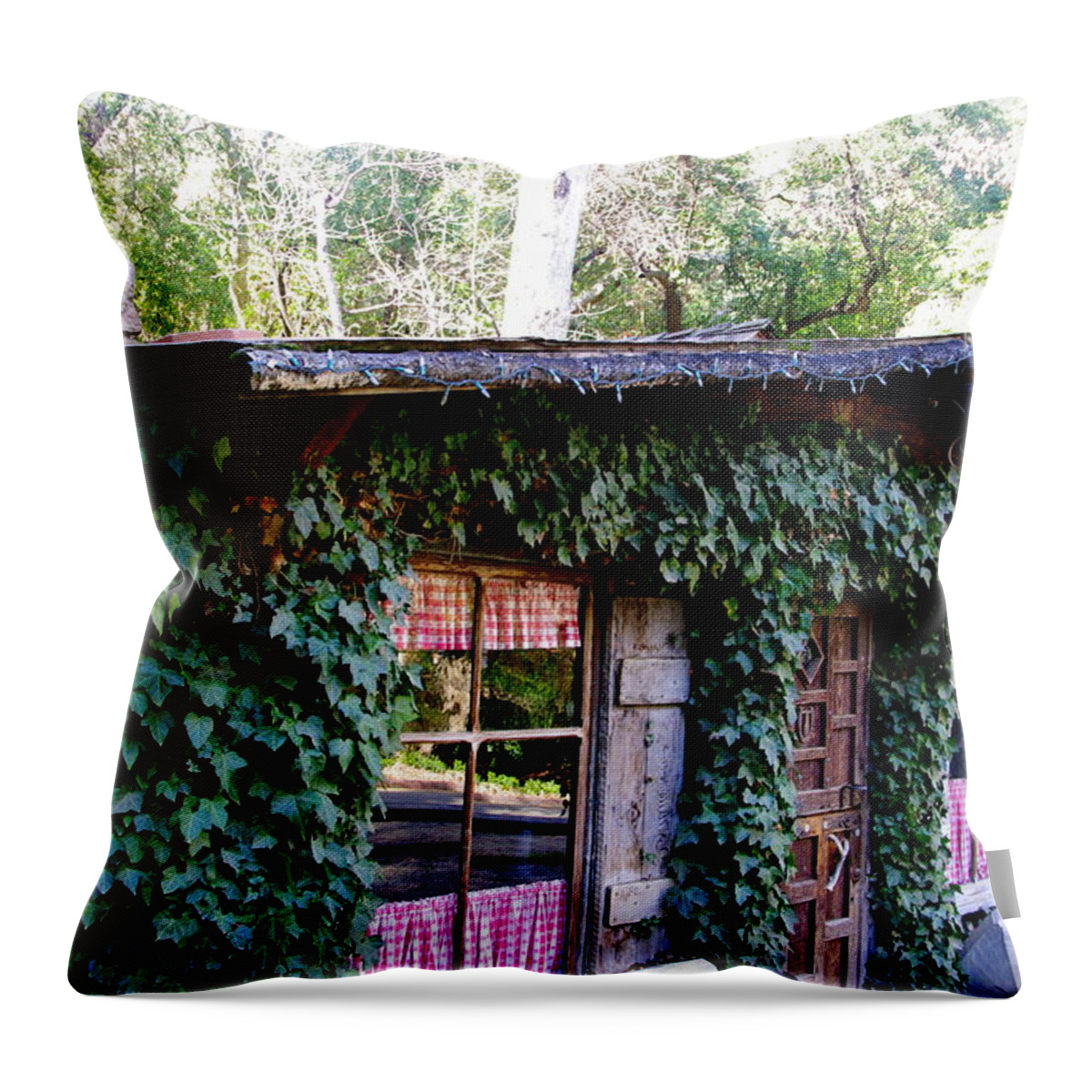 Cold Spring Tavern Throw Pillow featuring the photograph Cold Spring Tavern #1 by Jeff Lowe