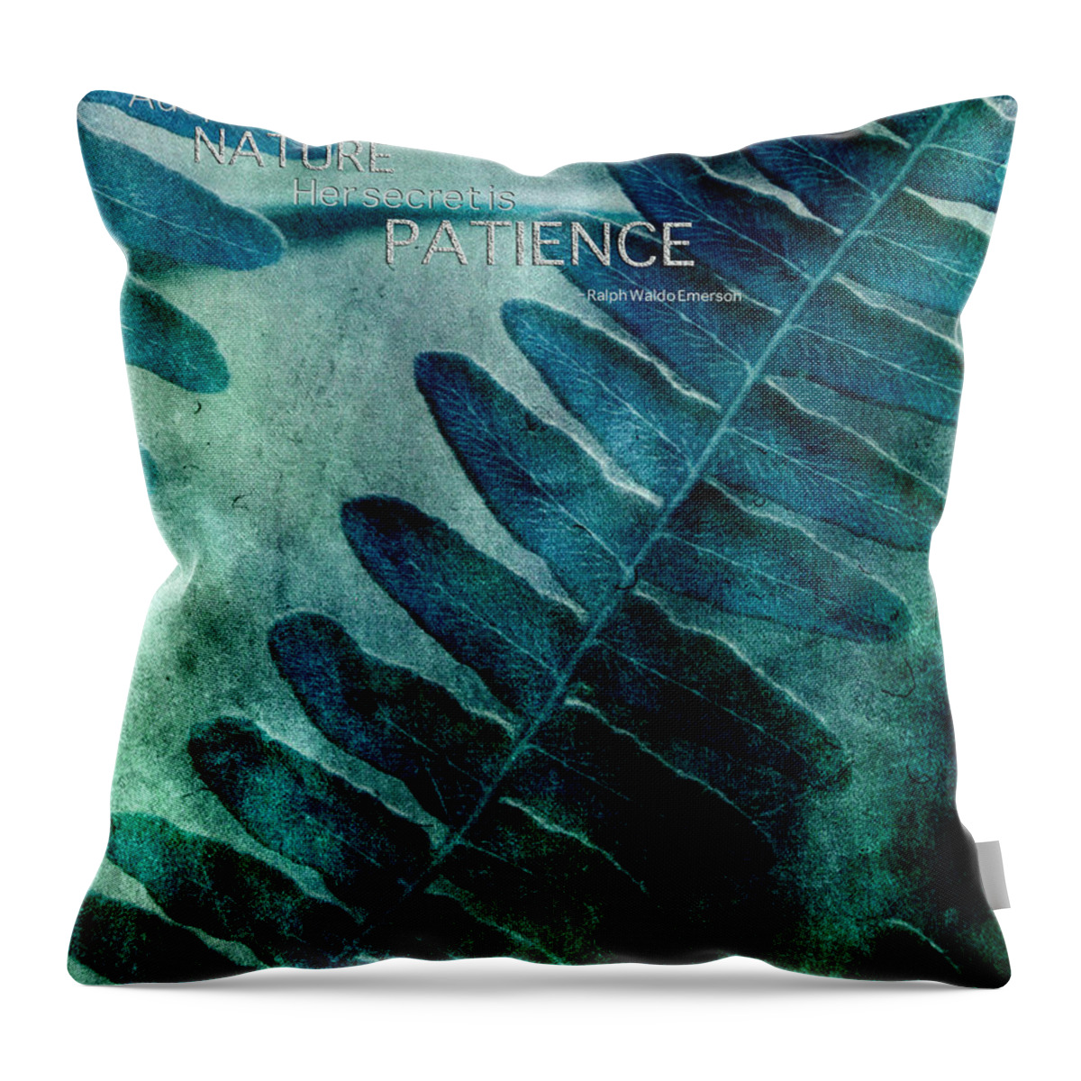 Nature Throw Pillow featuring the photograph Pace of Nature #1 by Bonnie Bruno