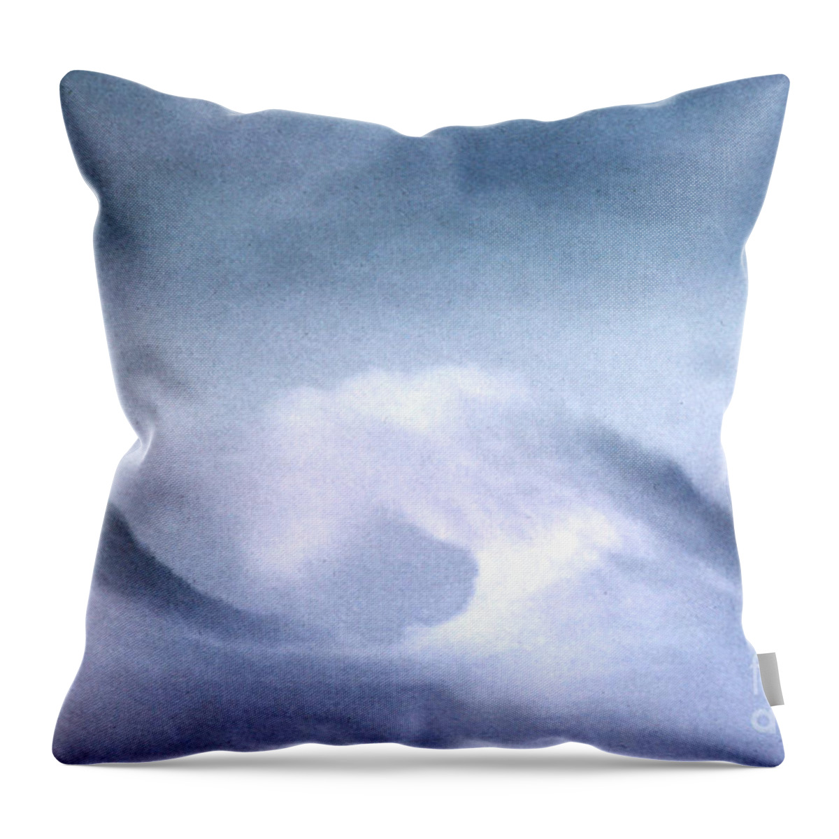 Science Throw Pillow featuring the photograph Kelvin-helmholtz Wave Clouds #2 by Science Source