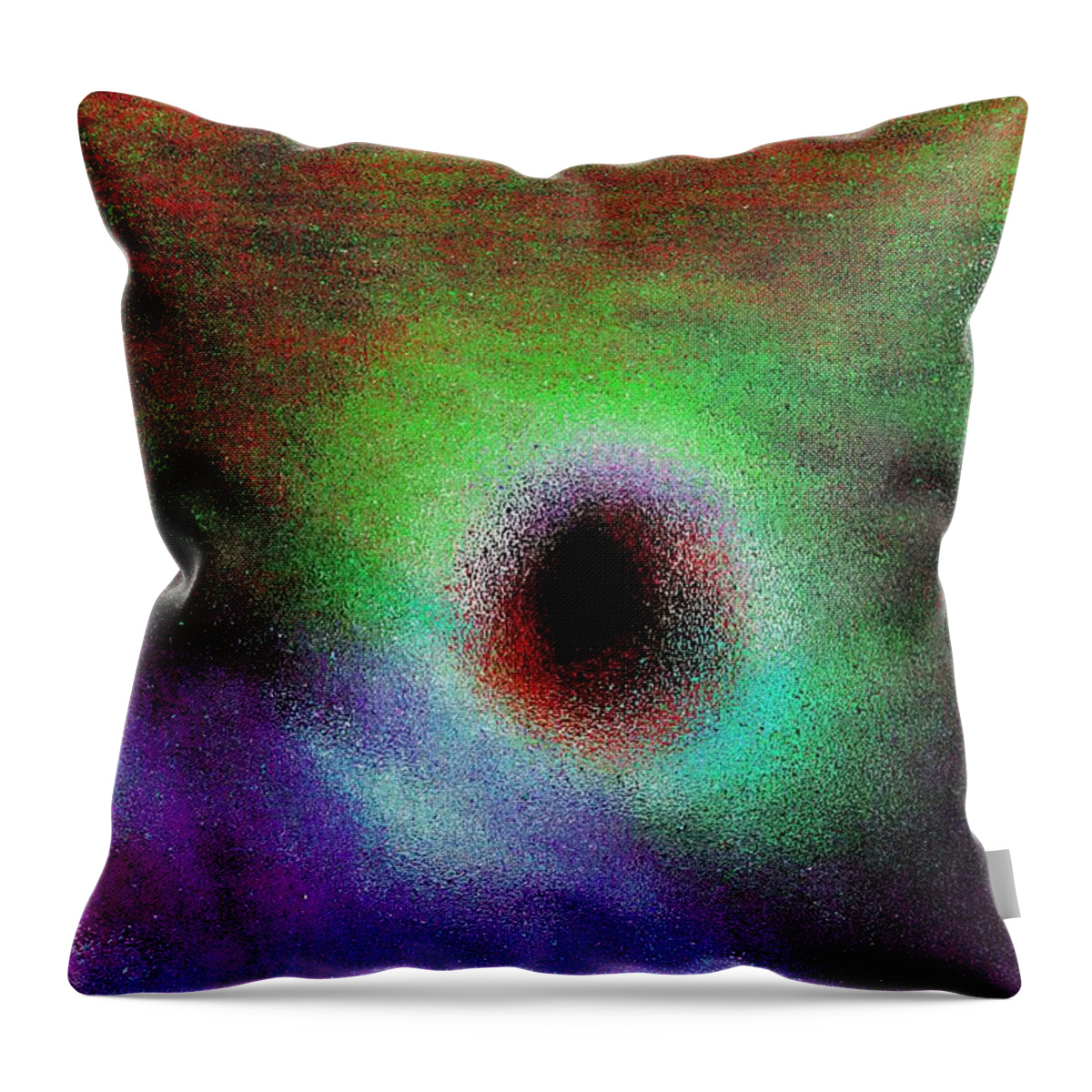 Art Throw Pillow featuring the digital art Solar Sky Art #3 by David Pyatt