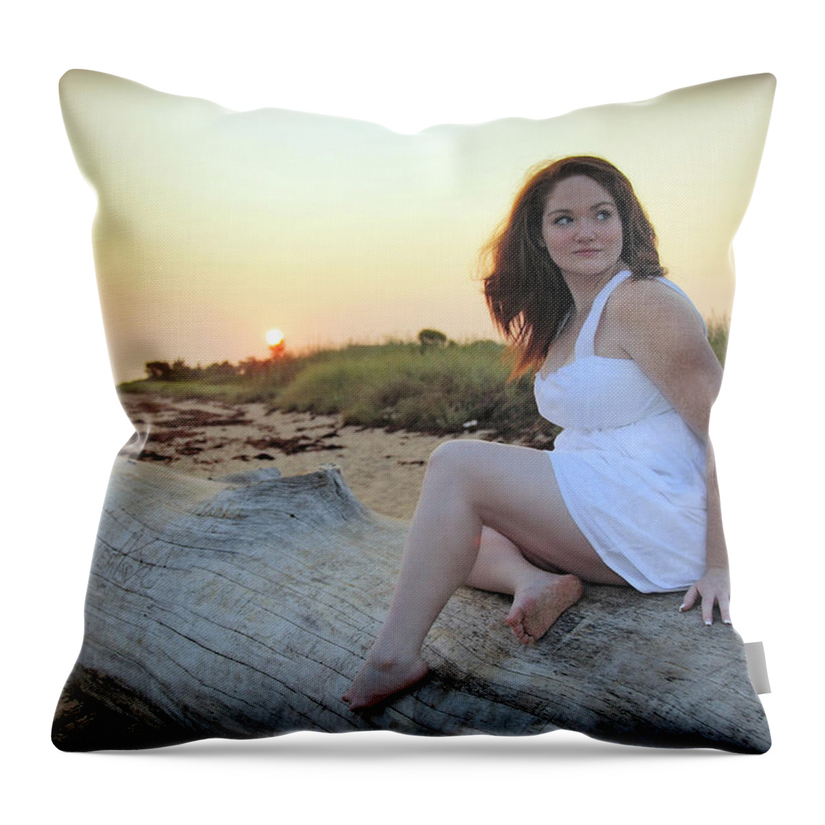 Sunrise Throw Pillow featuring the photograph Untitled #3 by Rick Berk