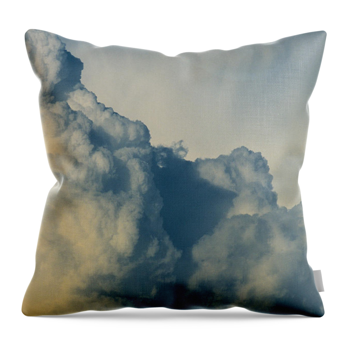 Cumulonimbus Throw Pillow featuring the photograph Cumulonimbus Clouds #9 by One Rude Dawg Orcutt