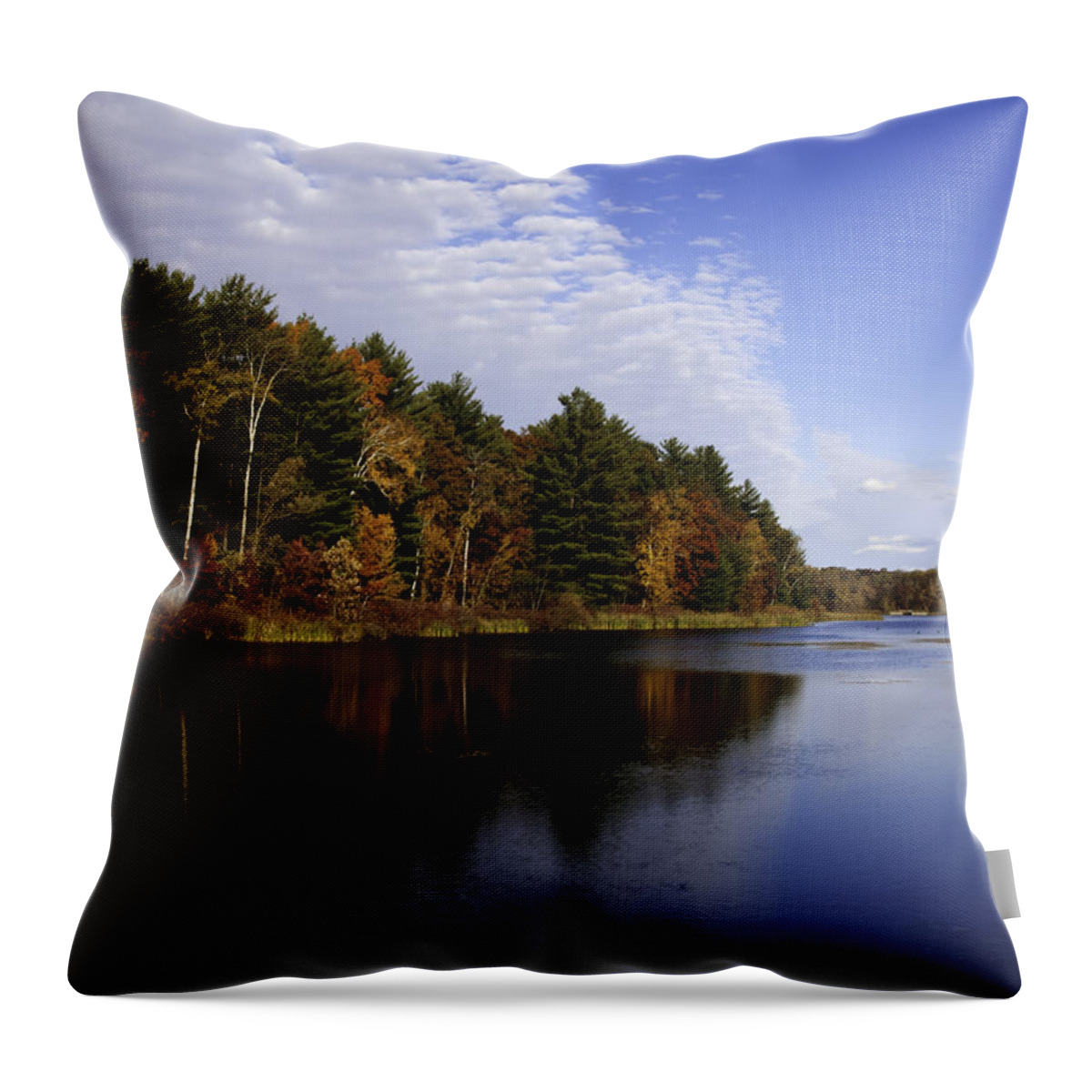 Autumn Throw Pillow featuring the photograph Autumn Splendor by Thomas Young