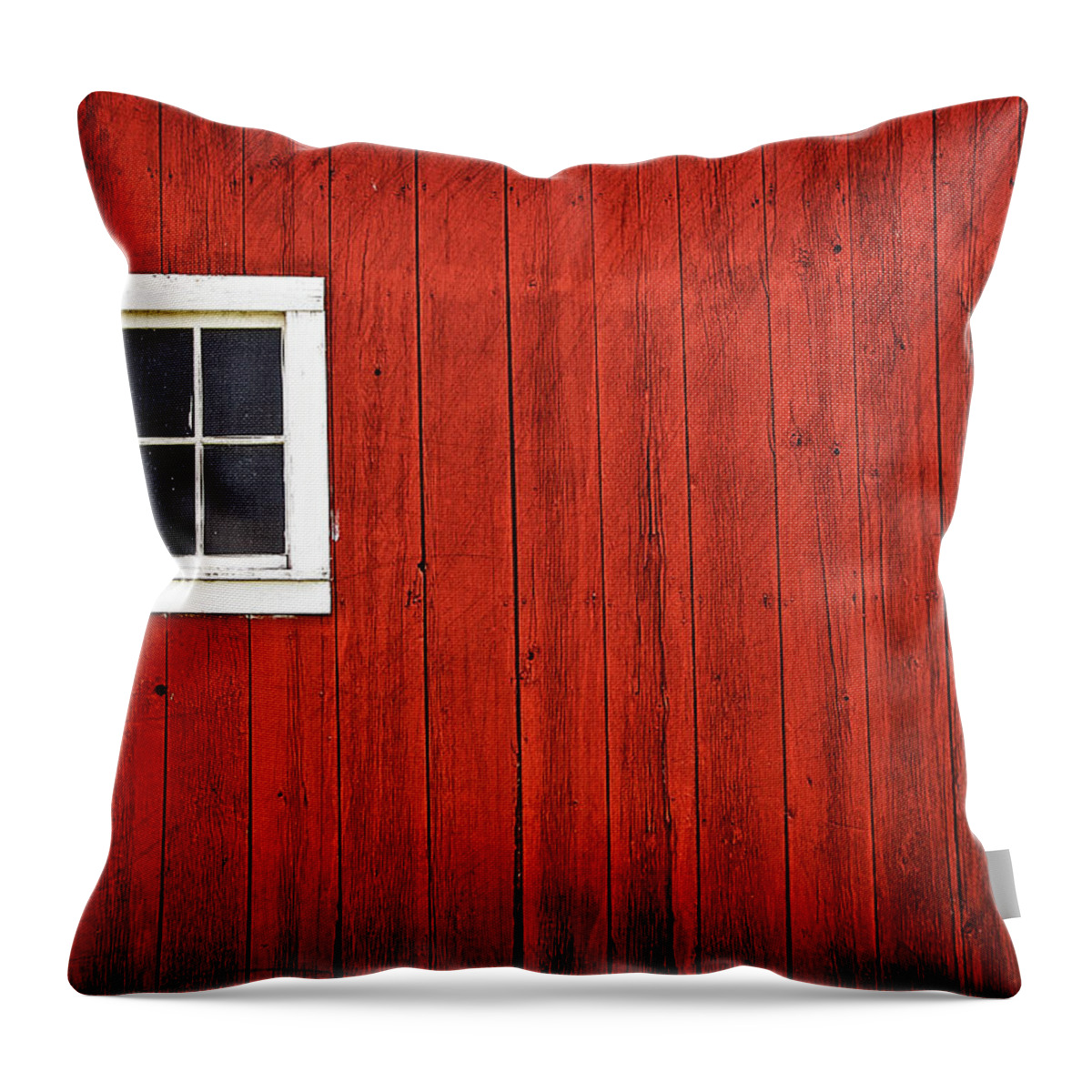 Agriculture Throw Pillow featuring the photograph Barn Window by Jarrod Erbe