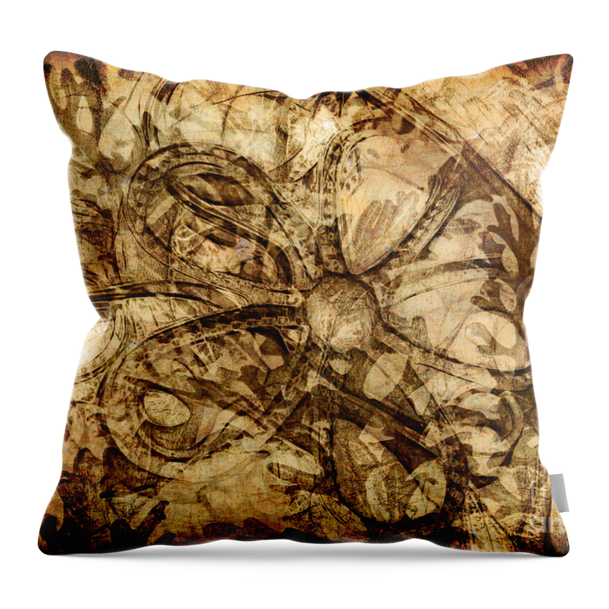 Baubles Throw Pillow featuring the photograph Baubles by Judi Bagwell