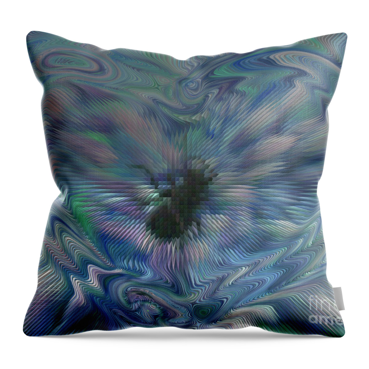 Insect Throw Pillow featuring the photograph Beetle Love by Donna Brown