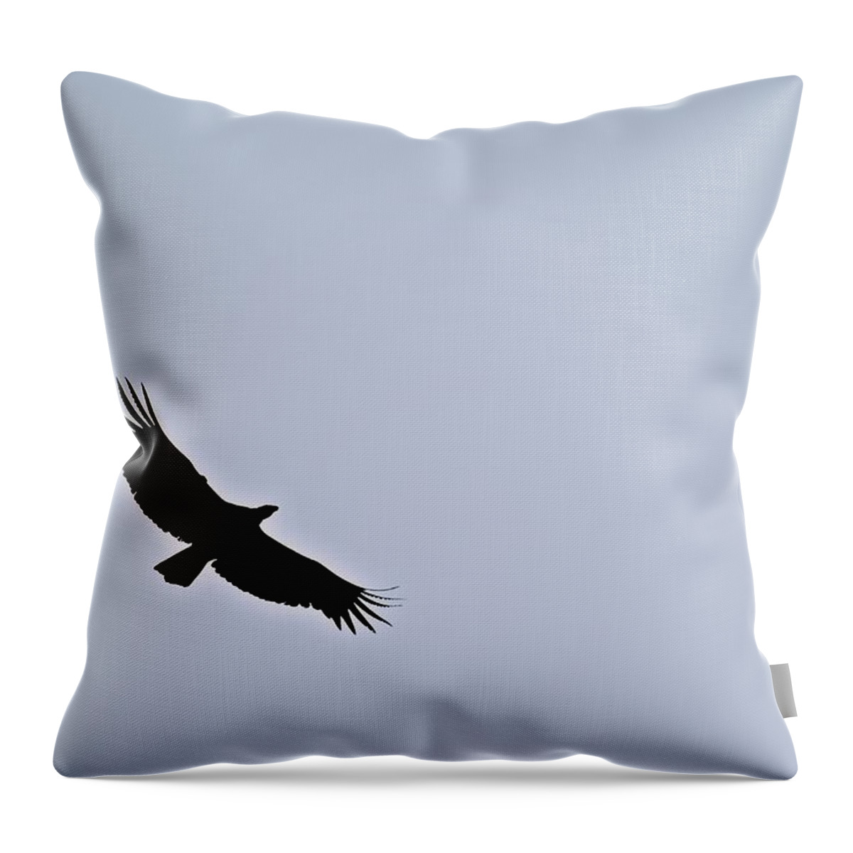 California Condor Throw Pillow featuring the photograph California Condor by Eric Tressler