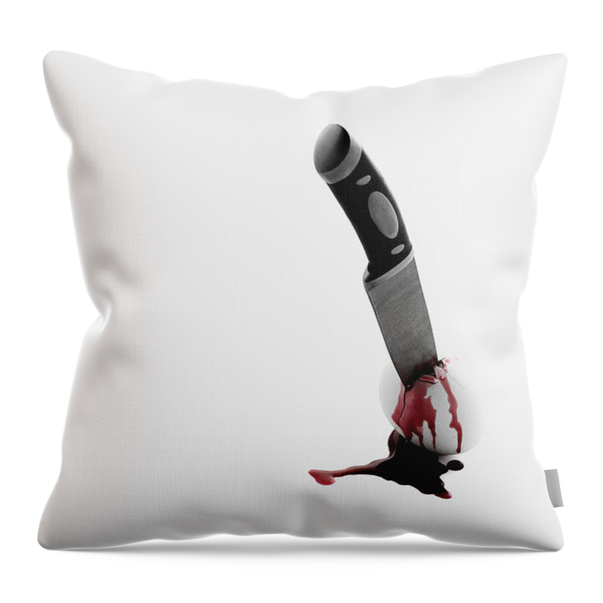 Abortion Throw Pillow featuring the photograph Chopped by Gert Lavsen