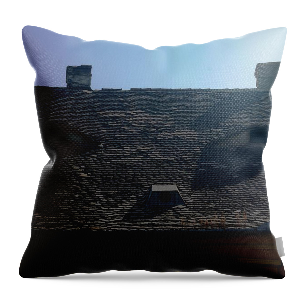 Old Town Throw Pillow featuring the photograph City eyes by Amalia Suruceanu