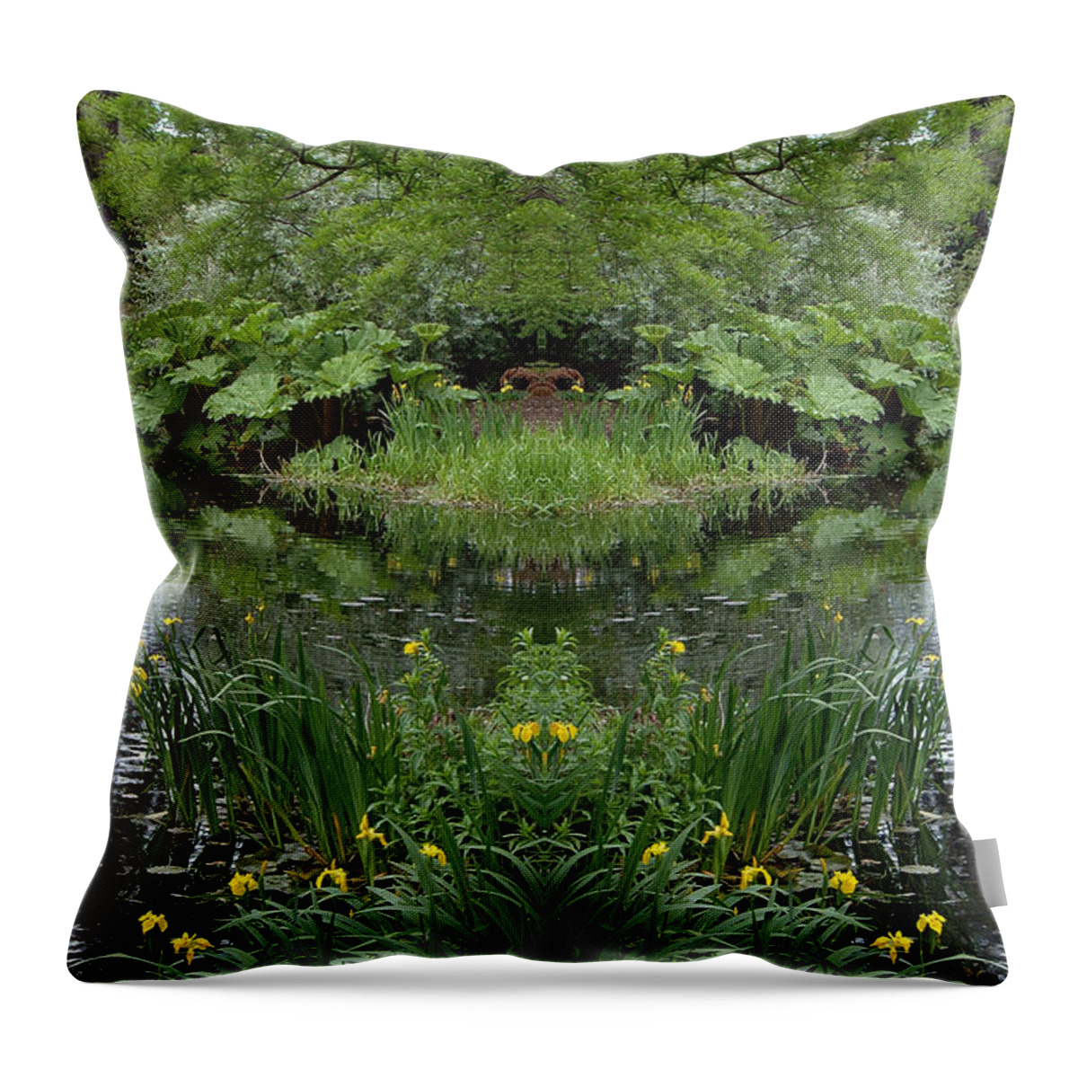  Throw Pillow featuring the photograph Creation 67 by Mike Nellums