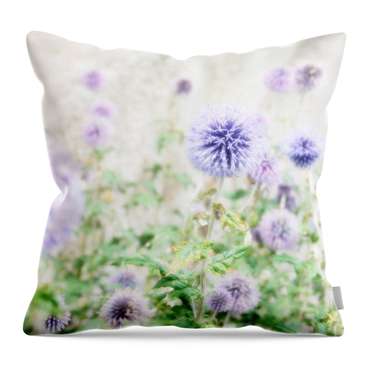 Purple Flower Throw Pillow featuring the photograph Dancing Queen by Ivy Ho