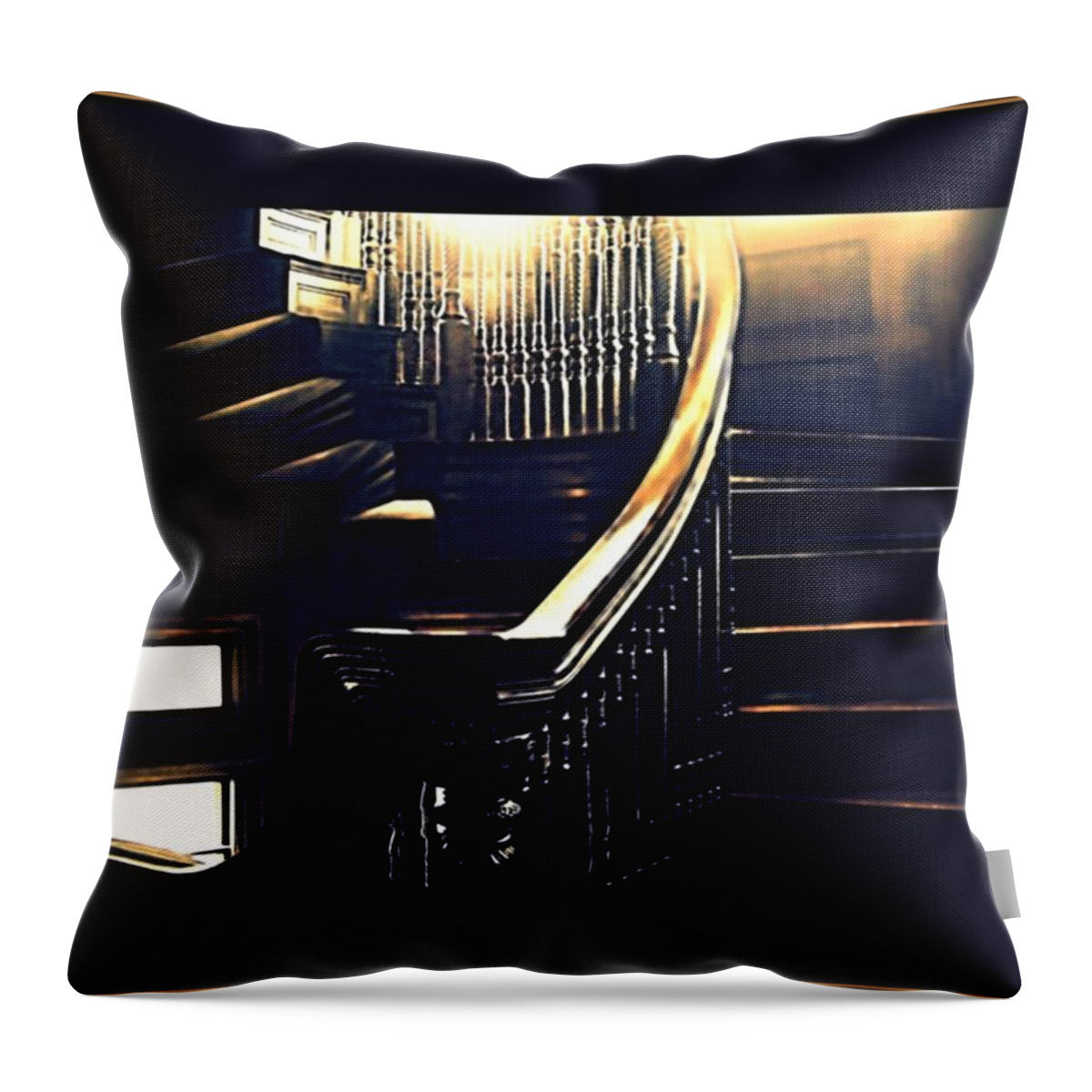  Noble And Greenough School Throw Pillow featuring the photograph Days Gone By by Marysue Ryan