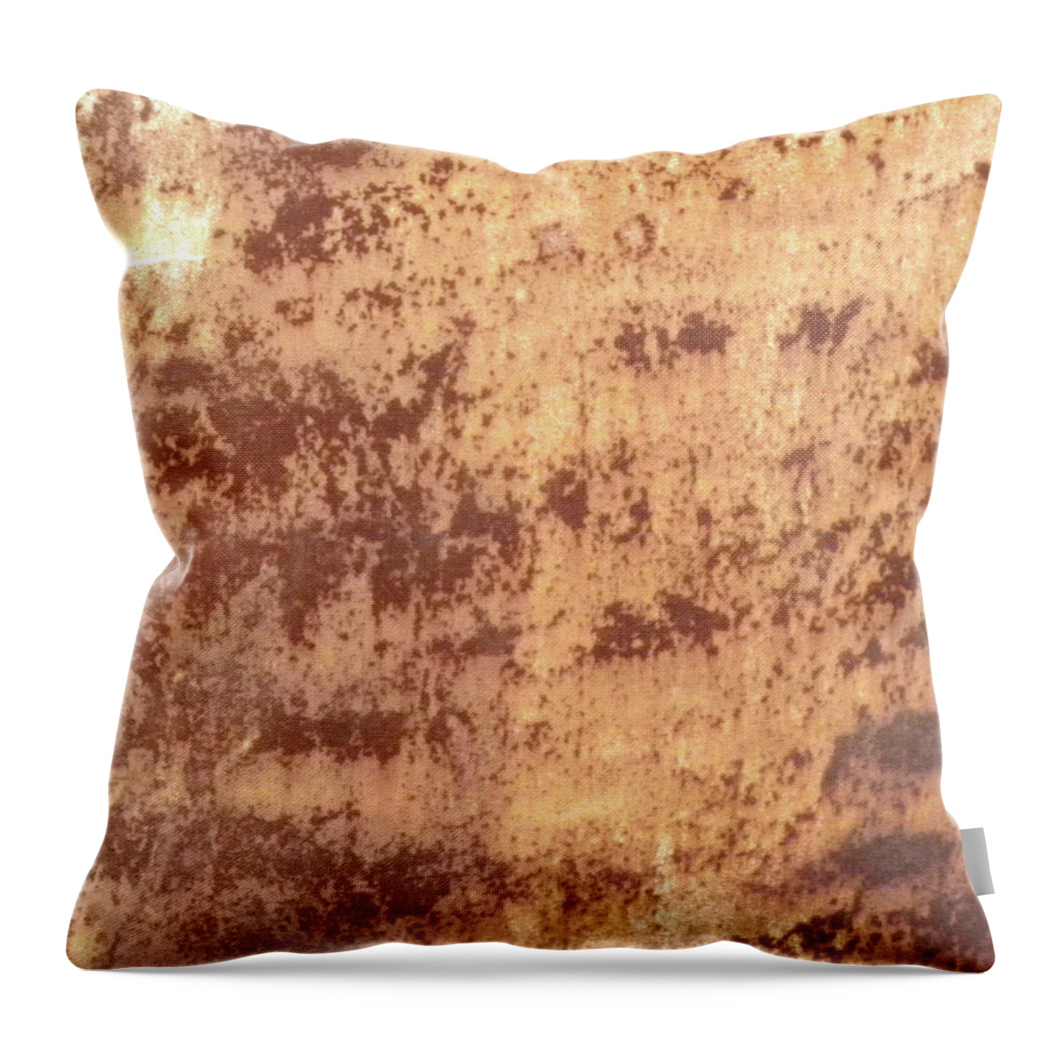 Abstract Throw Pillow featuring the photograph Designed by Time by Wayne Potrafka